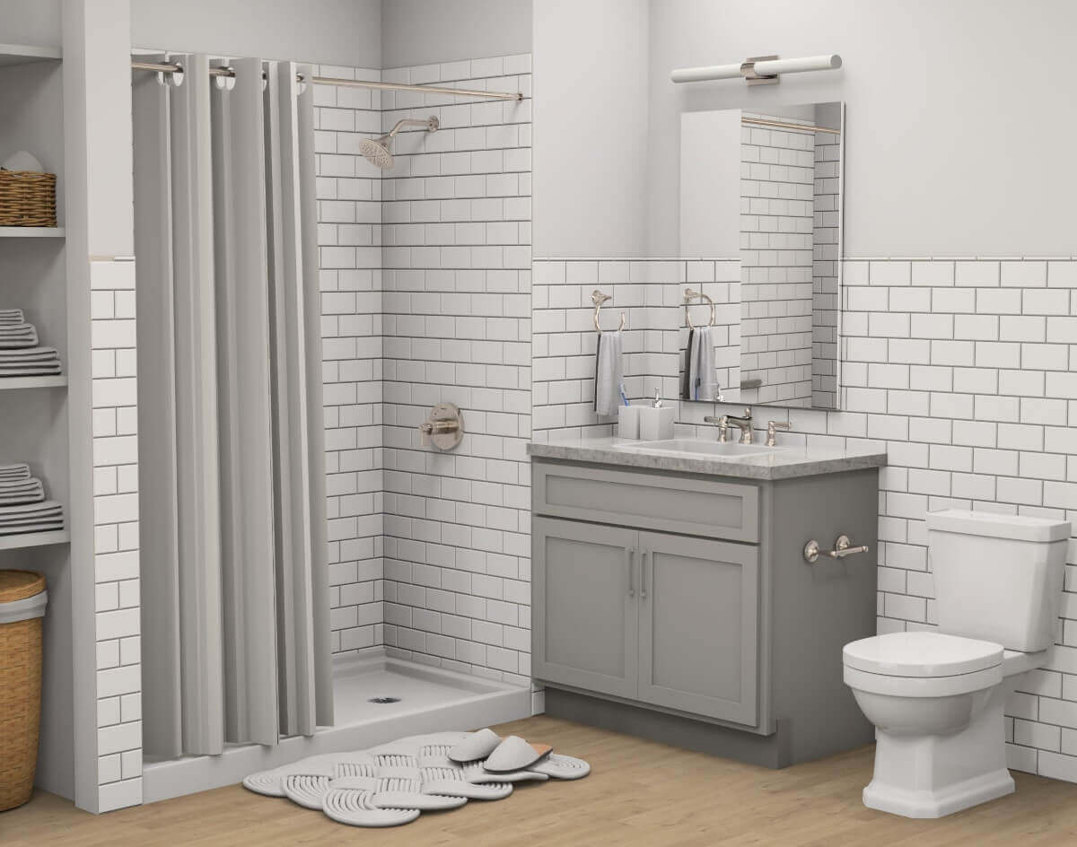 1 BEDROOM VILLA BATHROOM