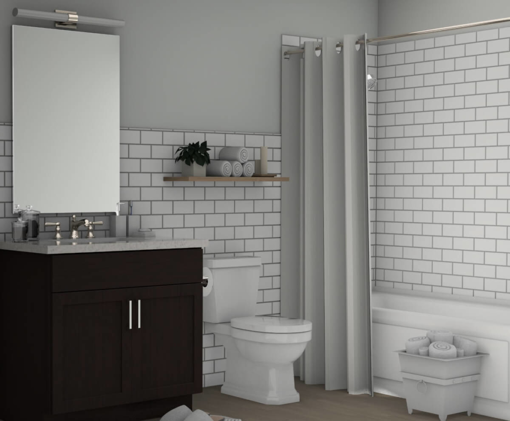 3 BEDROOM VILLAGE HOME BATHROOM